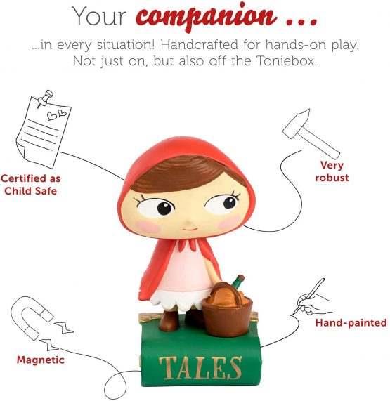 tonies Audio Character for Toniebox, Little Red Riding Hood and Other Fairytales, Audio Book Story Collection for Children for Use with Toniebox Music Player (Sold Separately) - Image 3