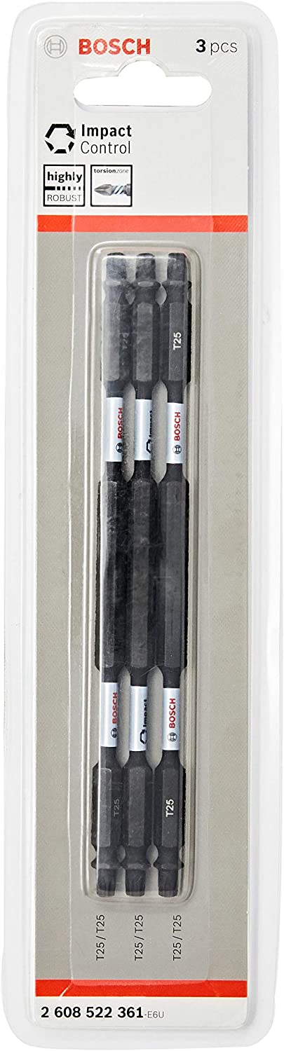 Impact T25 X 3: 150 mm: Insert 3uds (5), Multicolor, Variety Pack