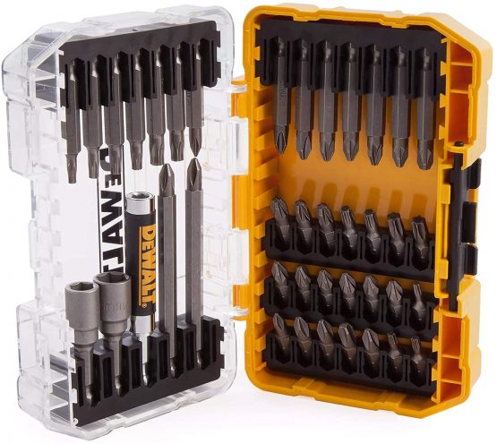 Dewalt DT70702 40 Piece Impact Screwdriver Bit Set + Tough Case Fits TStak Caddy, Black - Image 4