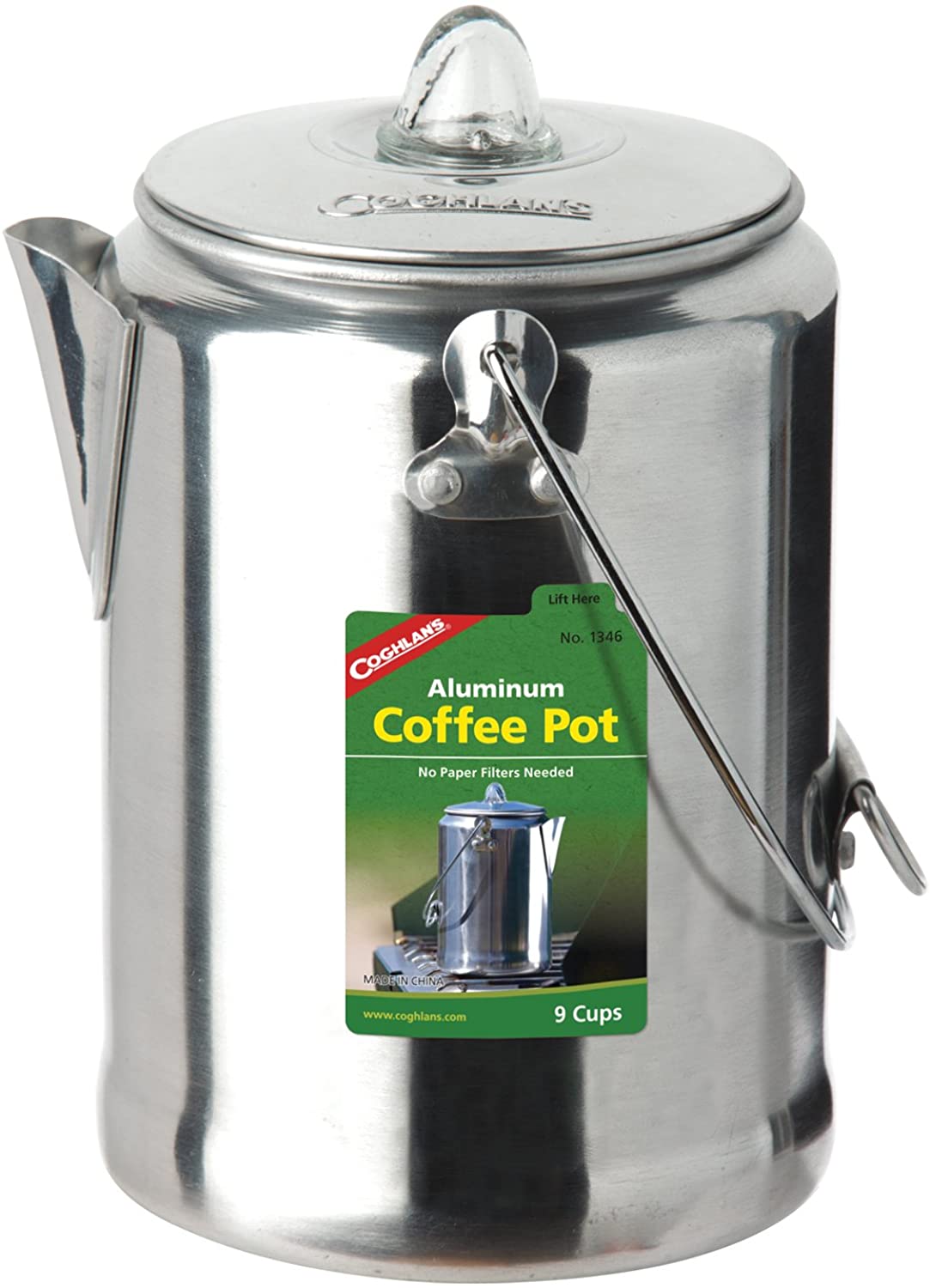 Coghlan's Coffee Pot-381346 Silver 9 Cups