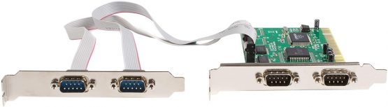 StarTech 4-Port PCI Serial Card with 16550 UART - PCI RS232 Serial Adapter Card (PCI4S550N) - Image 3