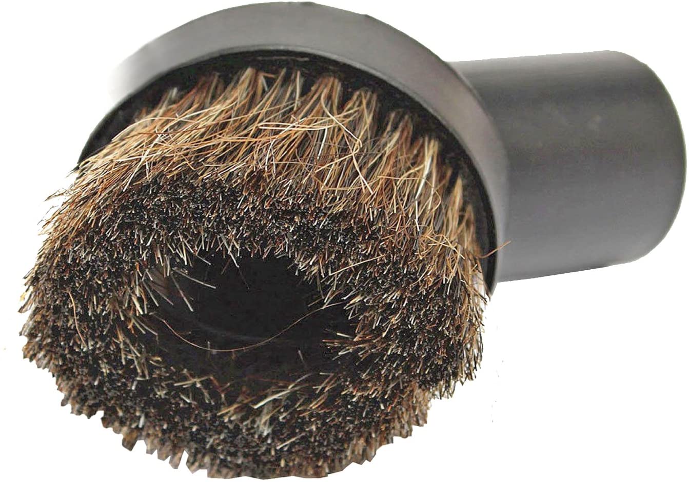 SPARES2GO Horsehair Round Dusting Brush Tool Head Compatible with Numatic Henry HVR200 Vacuum Cleaners (32mm) - Image 3