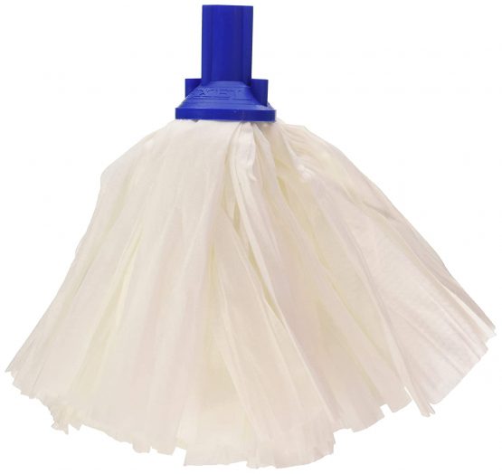 EXEL CNT03461 PSBU1210P Standard Big Mop, White and Blue (Pack of 10)