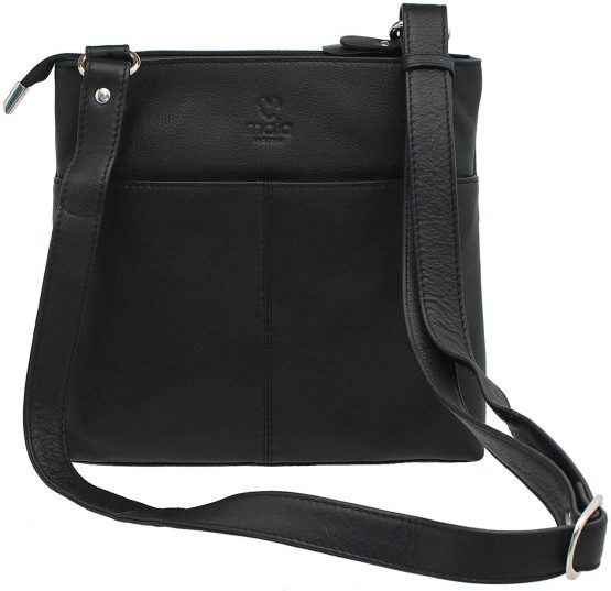 Mala Leather Robin Collection Leather Shoulder/Cross Body Bag 7173_97 - Image 2