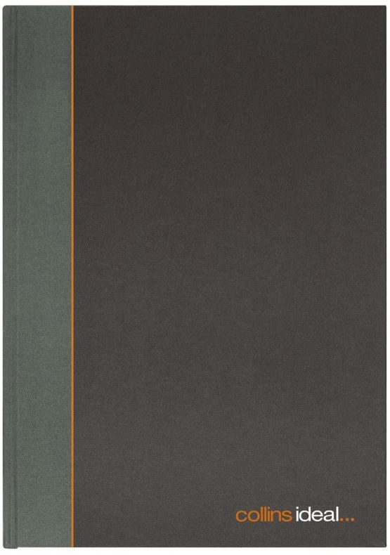 Collins 6424 Ideal Case Bound A4 Double Cash Book 192 Pages