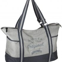 J JONES JENNIFER JONES Large Shopper XXL Canvas Shoulder Bag Leisure Bag 2 Colours