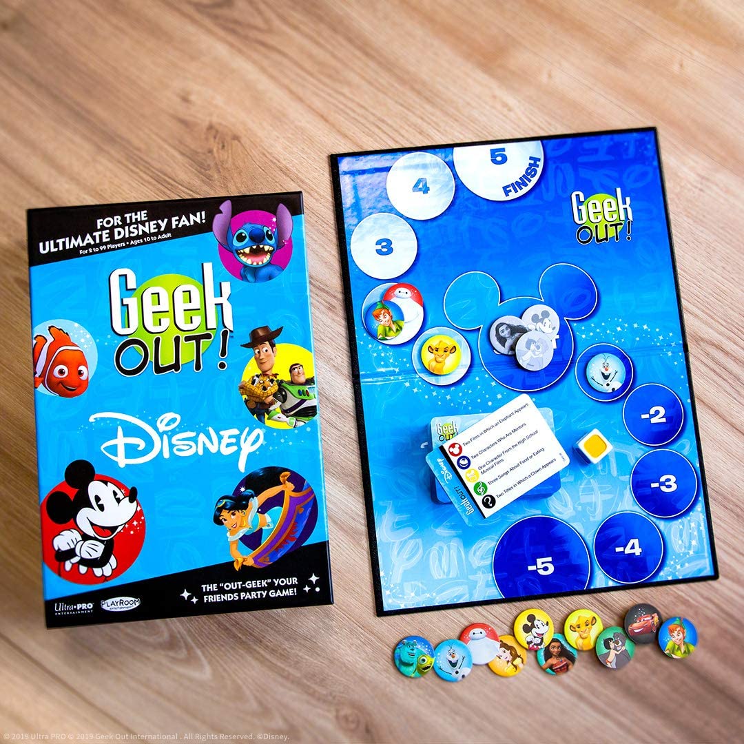 USAopoly USOGO004000 Disney Geek Out, Multicolour, Mehrfarbig - Image 3