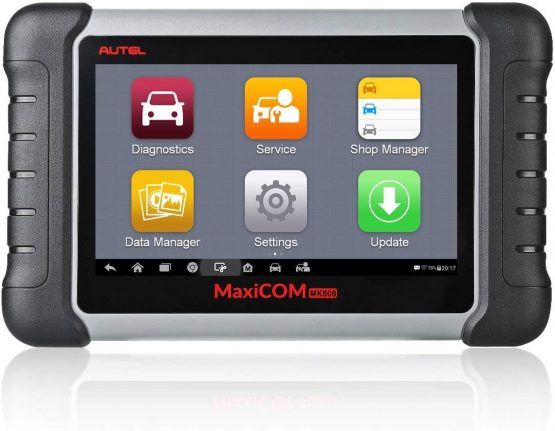 Autel MaxiCOM MK808 Car Diagnostic Scan Tool OBD2 Code Reader, with All Systems Diagnosis and 25 Service Functions Including Oil Reset IMMO/EPB/BMS/SAS/TPMS/AutoVIN/ABS Bleeding (Original)