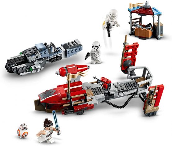 LEGO 75250 Star Wars Pasaana Speeder Chase Treadspeeder Tracked Vehicle Building Set, The Rise of Skywalker Collection - Image 2