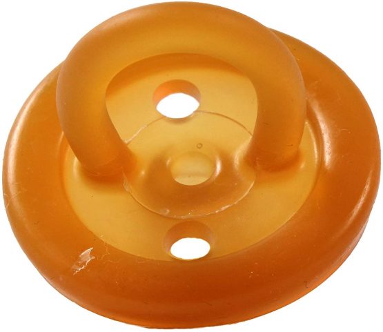 Sweetie Rubber Orthodontic Pacifier 2 Count (6-12 Medium) - Image 3