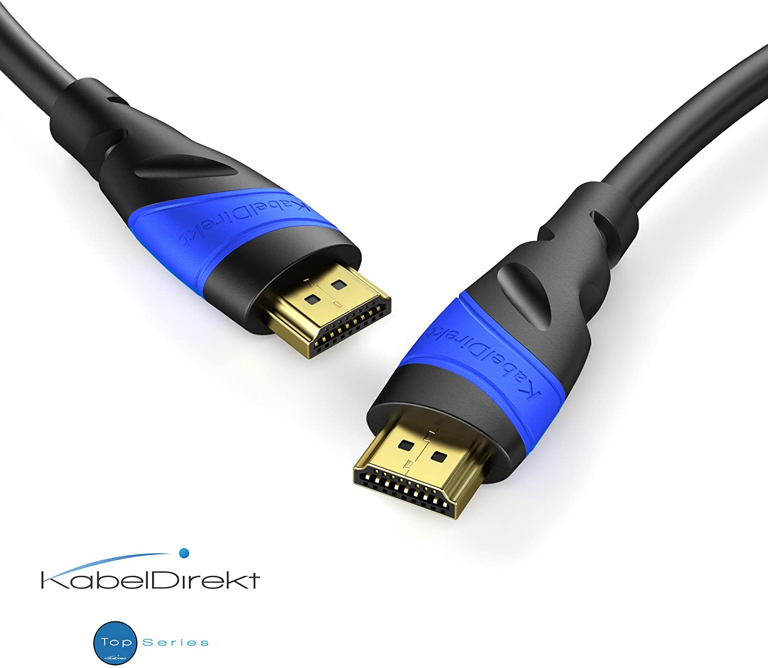 KabelDirekt, 8K / 4K HDMI Cable, 0.5m & More HDMI Cables (0.15m-22.5m), German-Engineered HDMI Lead - Image 2