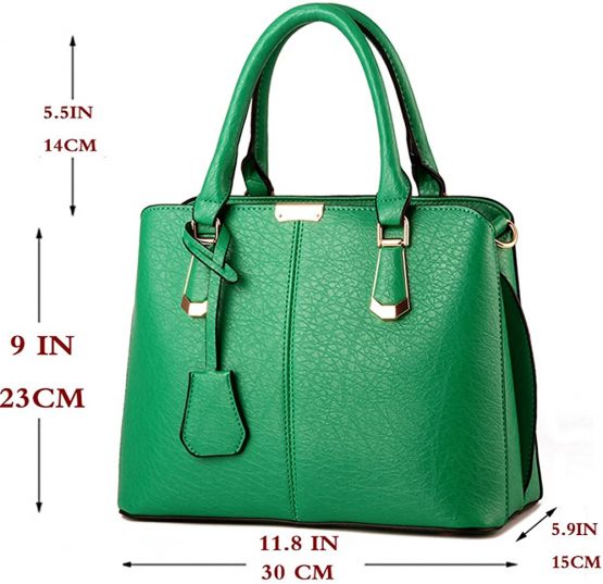 FiveloveTwo Womens Satchel Handbag Tote Purse Top Handle Shoulder Bags and Purse - Image 2