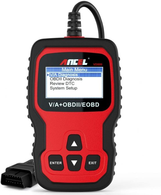 ANCEL VD500 OBD II Diagnostic Scanner for Volkswagen VW Audi Skoda Seat Diagnosis Check Engine Light EPB ABS SRS Code Reader Oil Throttle Position Adaption Brake Pad Reset Tool