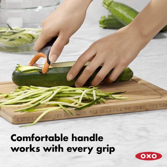 OXO 11259100 Good Grips Julienne Prep Peeler , Black - Image 4