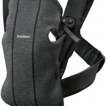 BabyBjörn Baby Carrier Mini, 3D jersey, Charcoal grey