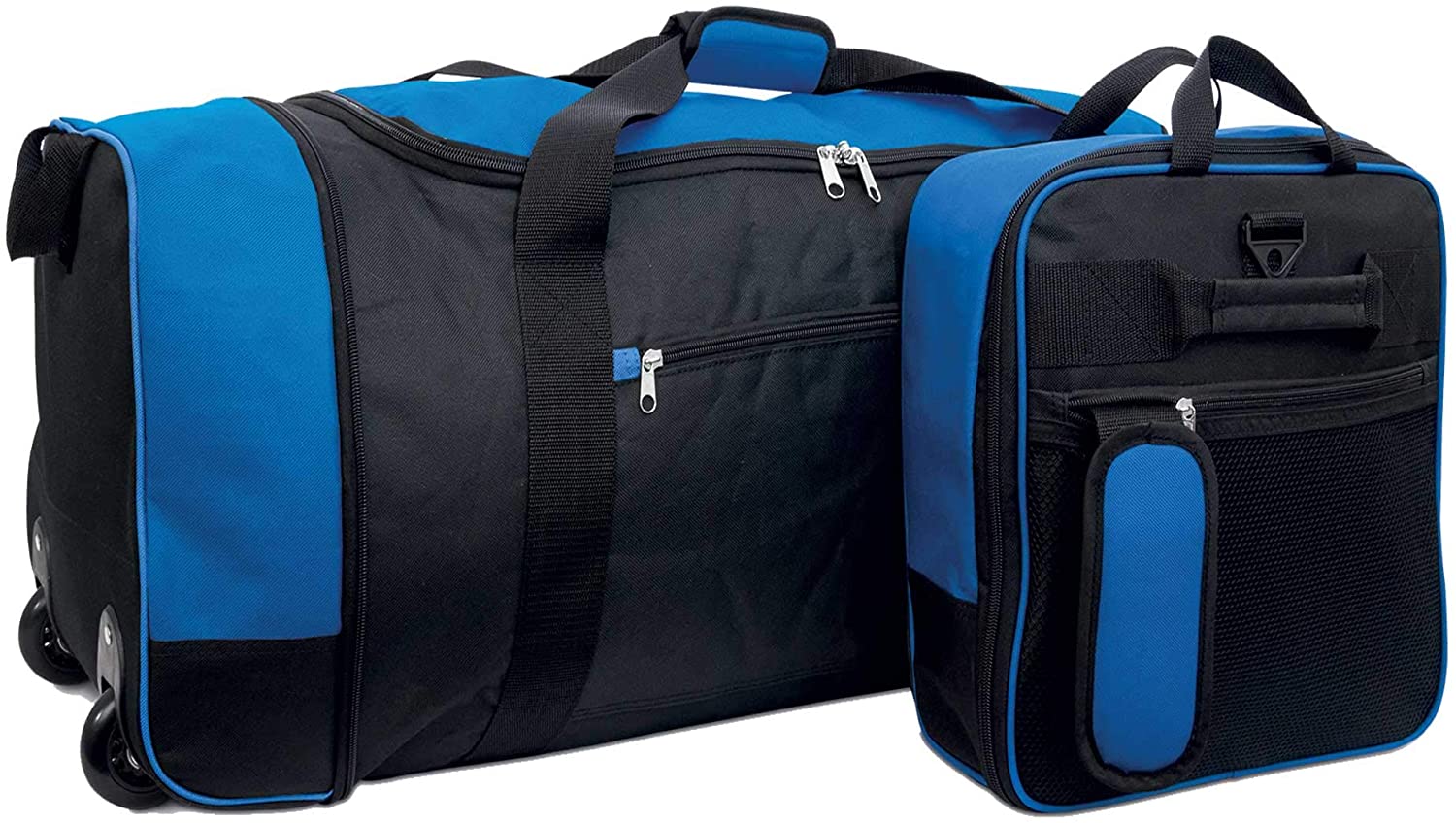 iN Suitcase Large, 32” Foldable Wheeled Holdall, 80L Capacity, Large Suitcase and Travel Bag with Wheels