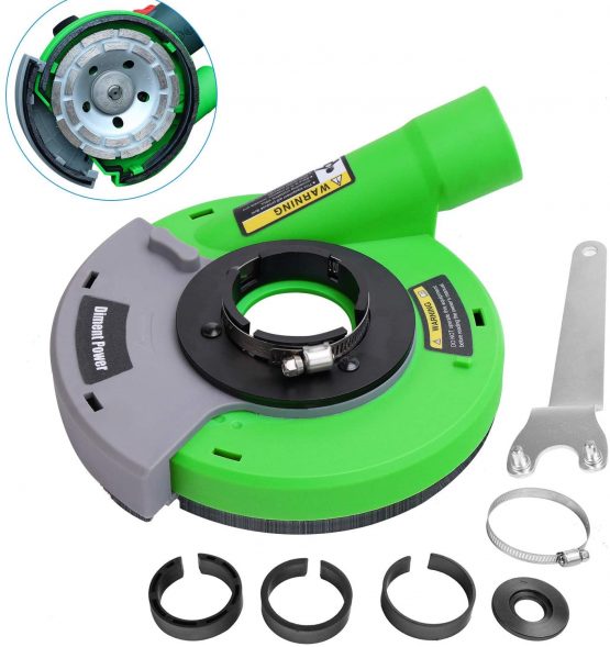 Diment Power Universal Surface Grinding Dust Shroud for Angle Grinder 115mm / 125mm