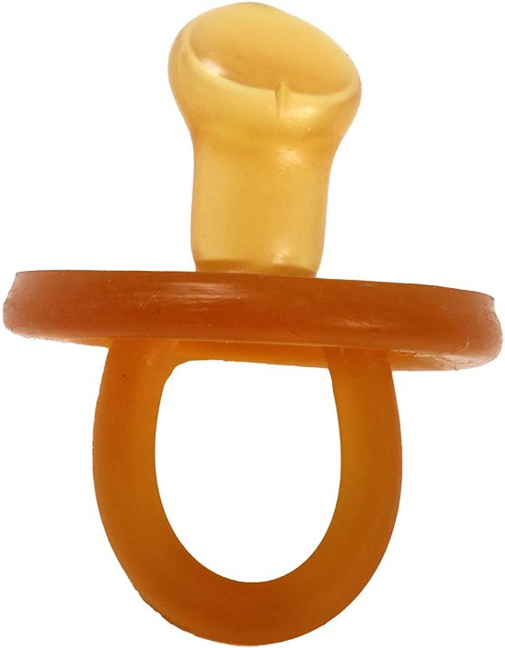 Sweetie Rubber Orthodontic Pacifier 2 Count (6-12 Medium) - Image 2