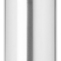 Brabantia 476228 Senseo Coffee Pad Storage Jar- Fingerprint Proof Matt Steel Black Lid