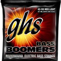 GHS BASS BOOMERS String Set For Electric Bass - ML3045 - Medium Light - Long Scale - 045/100