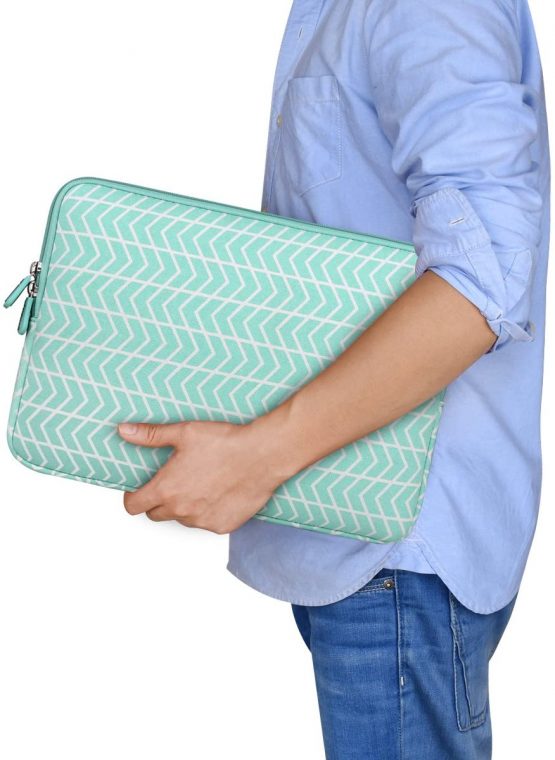 Aucase Laptop Sleeve for 13-14 inch Notebook Computer, Thickest Lightest Water Repellent Protective Travel Case for Men and Women, Compatible with Acer Asus Dell Lenovo HP Chormebook Matebook 14 - Image 2