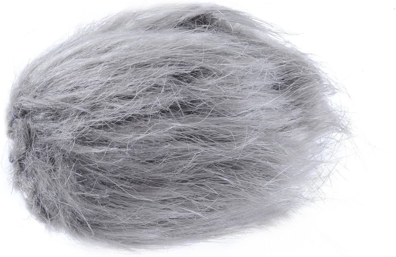 Movo WS1 Furry Outdoor Microphone Windscreen Muff for Small Compact Microphones up to 8cm X 40mm (L x D) (Fits the Zoom H1