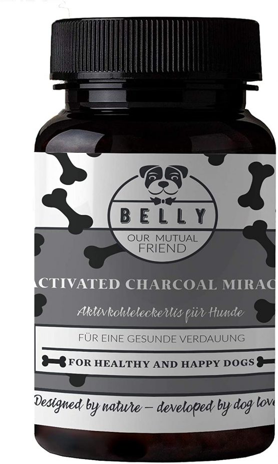 Belly Activated Charcoal Biscuits for Dogs I 120 g I