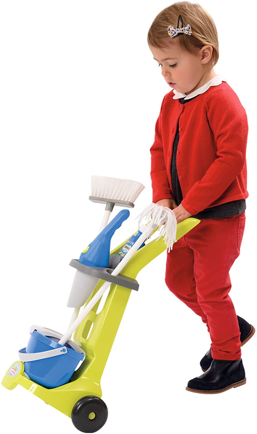 Ecoiffier 1769 Cleaning Trolley Including Vacuum Cleaner - Image 2