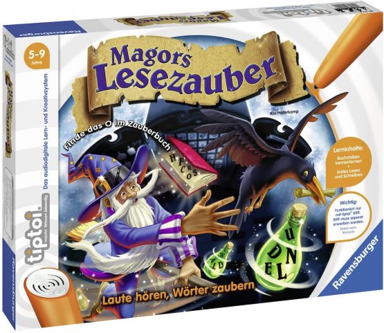 tiptoi® Magors Lesezauber: Laute hören, Wörter zaubern