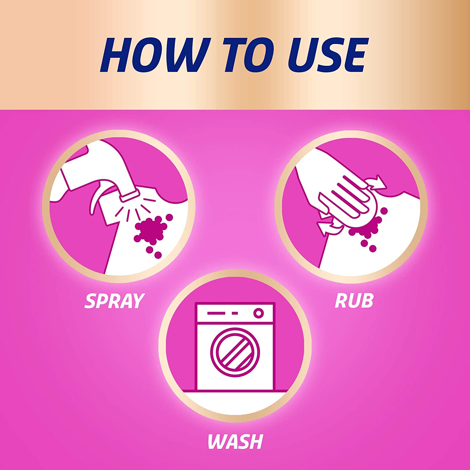 Vanish Gold Oxi Action Multi Degreaser Spray for Tough Stubborn Stains 950ml, Pre-Treat, Our Best for Oil & Grease - Image 4