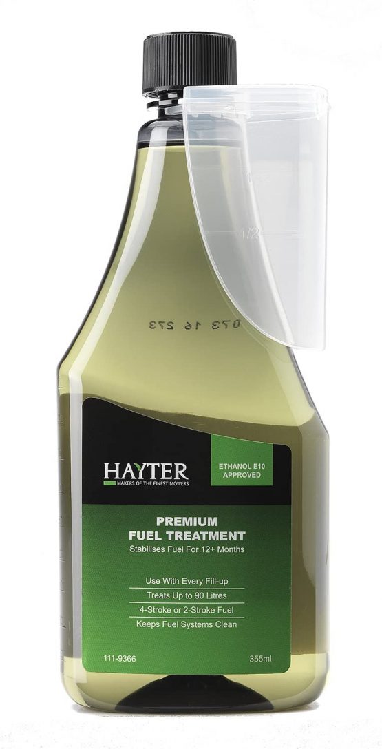 Hayter Premium Fuel Treatment, Green (part number 111-9366)