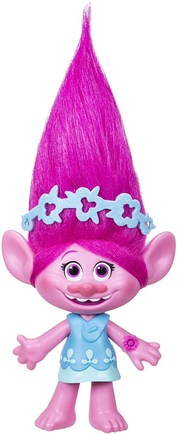 Trolls C1308 Music Poppy Figurine 22 cm (French version), Pink