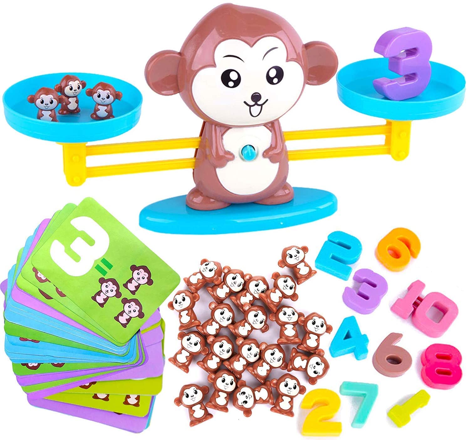 Monkey Balance Math Game Toys