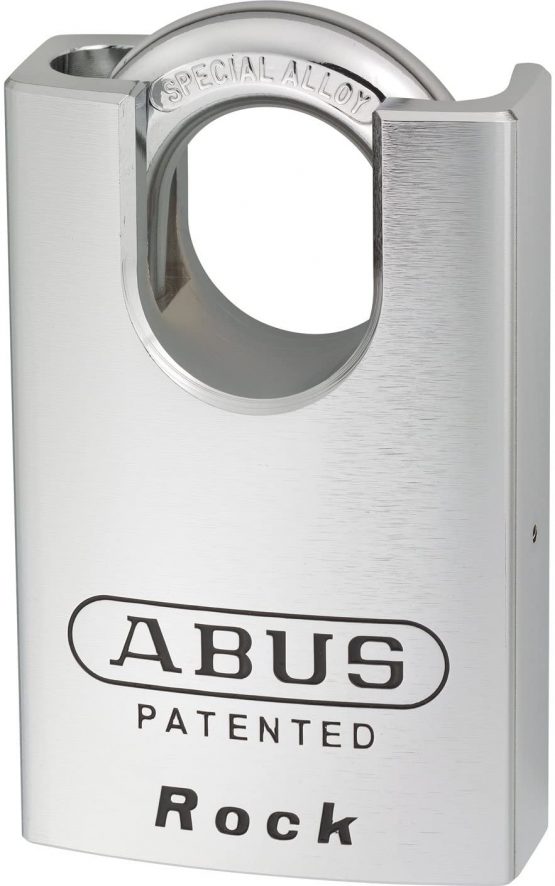 Abus 83/55 55mm Rock Hardened Steel Body Padlock Close Shackle ABU8355CS