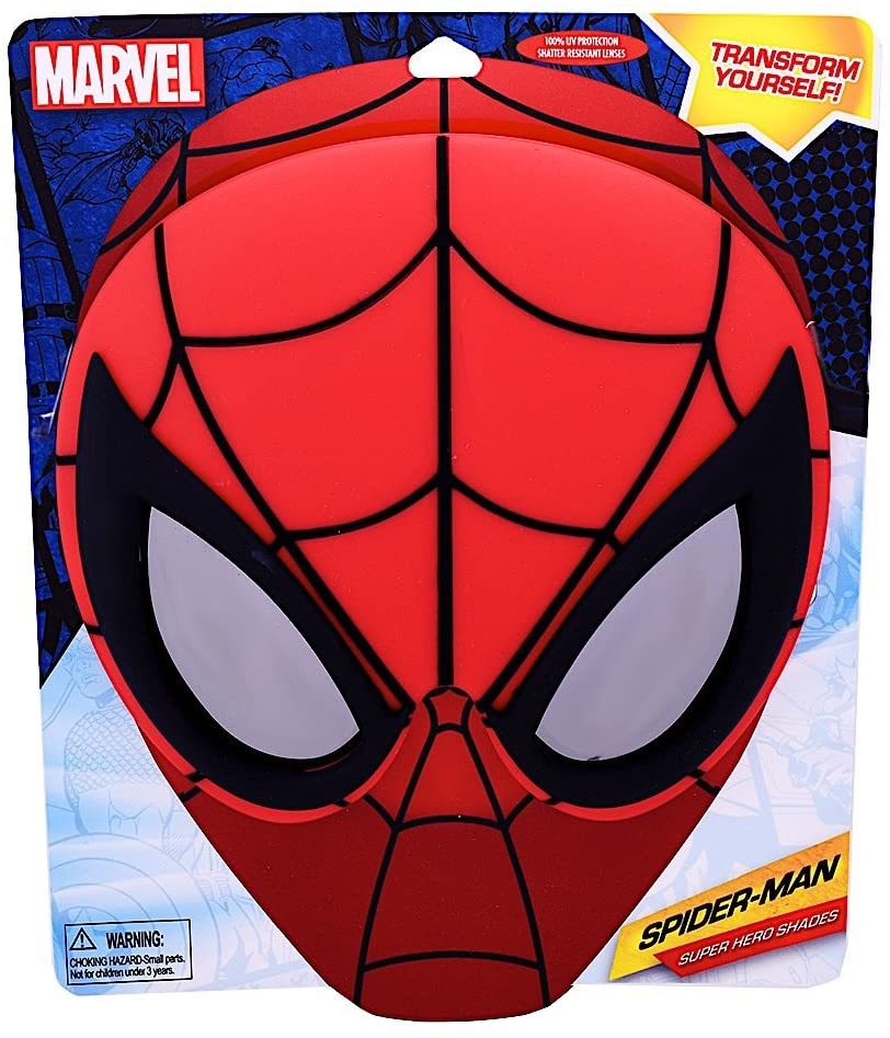 Sun-Staches Sunstaches Marvel Spiderman Sunstaches, Large by, Multicoloured