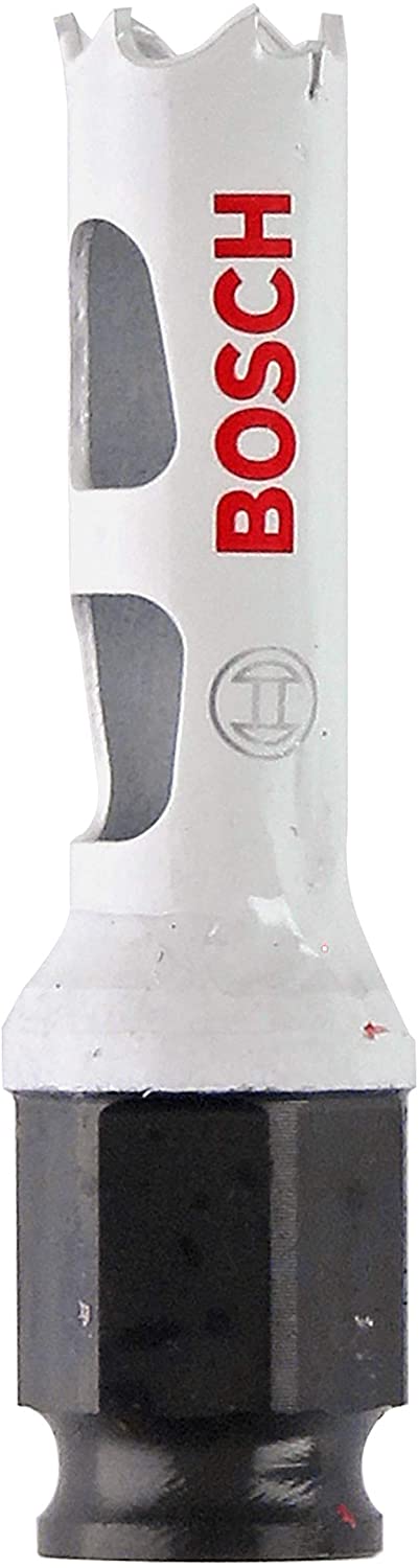 BOSCH Bi-Metal Hole Saw (for Wood and Metals 8% Cobalt Alloy, Progressive Tooth Design, diameter 14 mm, Accessory Drills) - Image 2