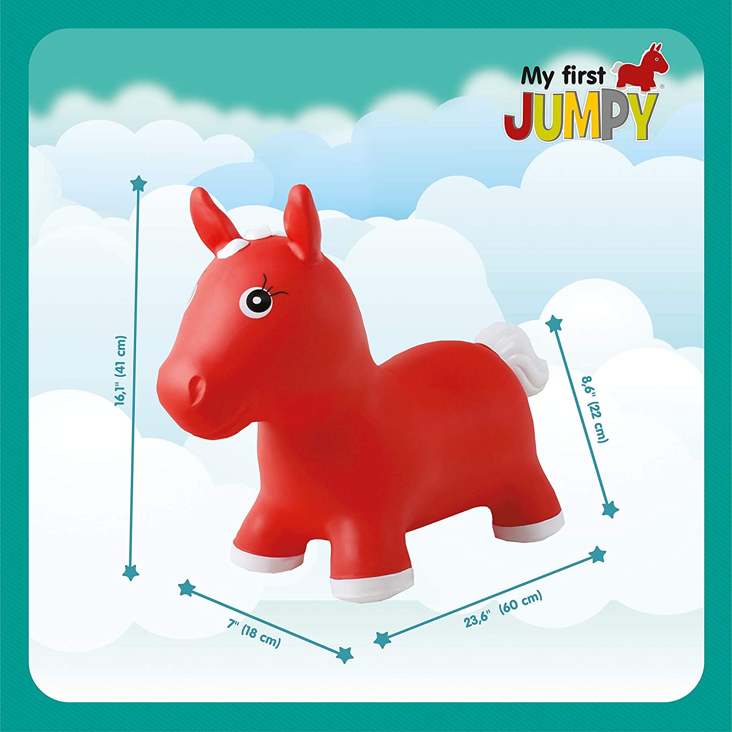 horse bouncy toy