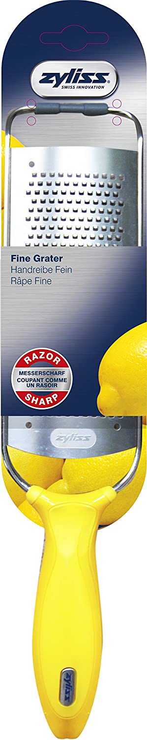 Zyliss Acid Etched Fine Grater, Yellow - Image 4