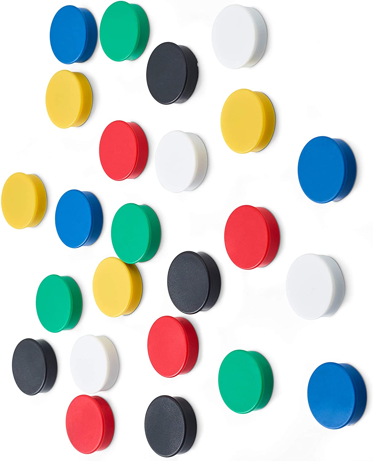 Scribble Direct 24 Pack 25mm (1 Inch) Fridge Magnets & Whiteboard Magnets - Image 2