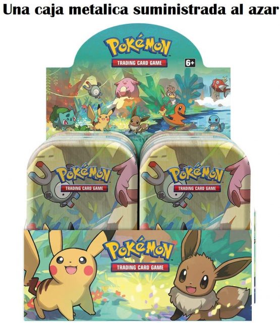 Pokémon Minilata Friends of Kanto – Spanish (One Supplied at Random) (The Company POMT1901