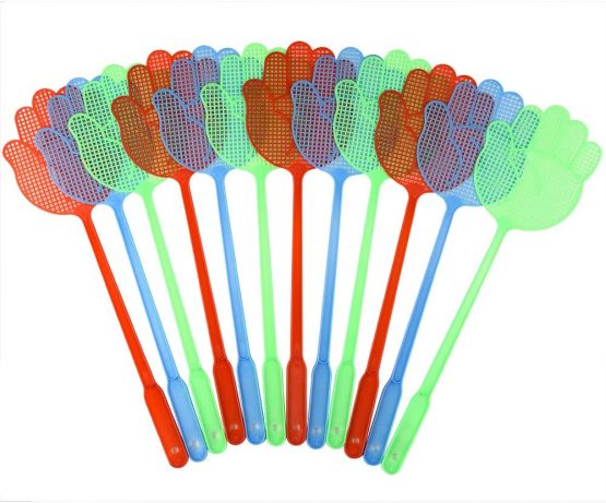 TUPARKA 5 Pack Telescopic Fly Swatters, Manual Adjustable Swat Pest Control Durable Extendable Handle House Wife Helper - Image 2