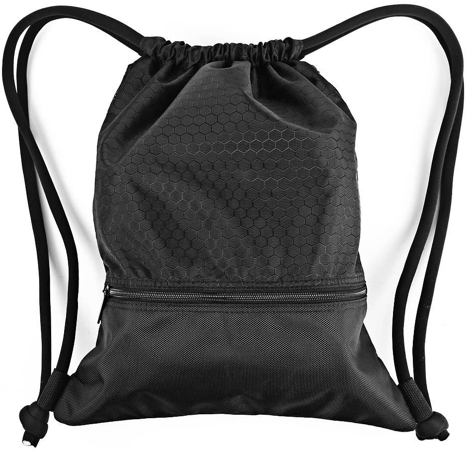 Zenwow Drawstring Gym Bags,PE DUFFLE Waterproof Bag Backpack Travel