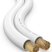 conecto OFC Professional Audio Speaker Cable, Cross Section 2 x 1.50mm² (99.9% OFC Full Copper 48 x 0.20 mm Wire)