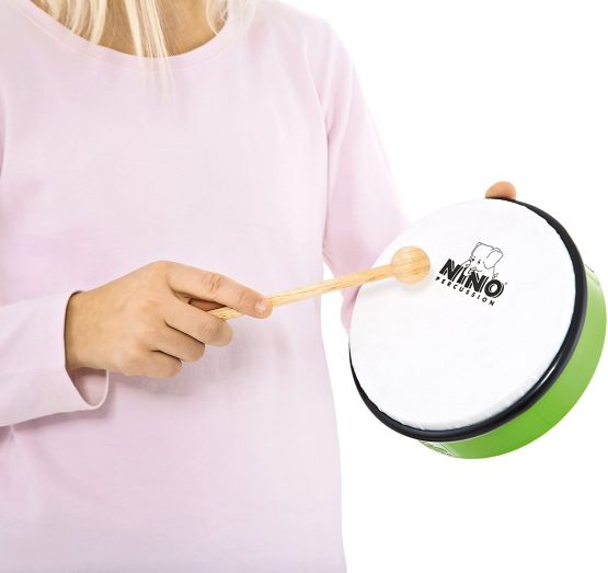 Nino Percussion NINO4GG ABS Hand Drum 15.2 cm 6 Inches Grass-Green - Image 2