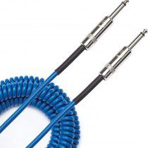 D'Addario Coiled Instrument Cable, 30' - Blue