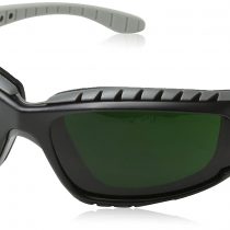 Bolle TRACWPCC5 Tracker Glasses Nylon Welding Shade Anti-Scratch Lens, Black
