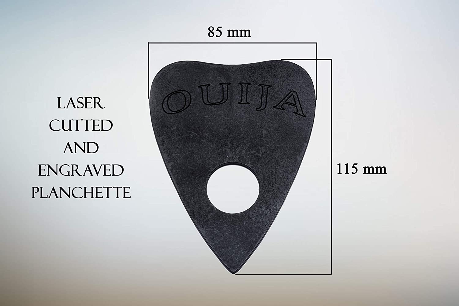 WICCSTAR Ouija Board game with Planchette and detailed instruction for Spirit Hunt, Orange, 14 years - Image 3