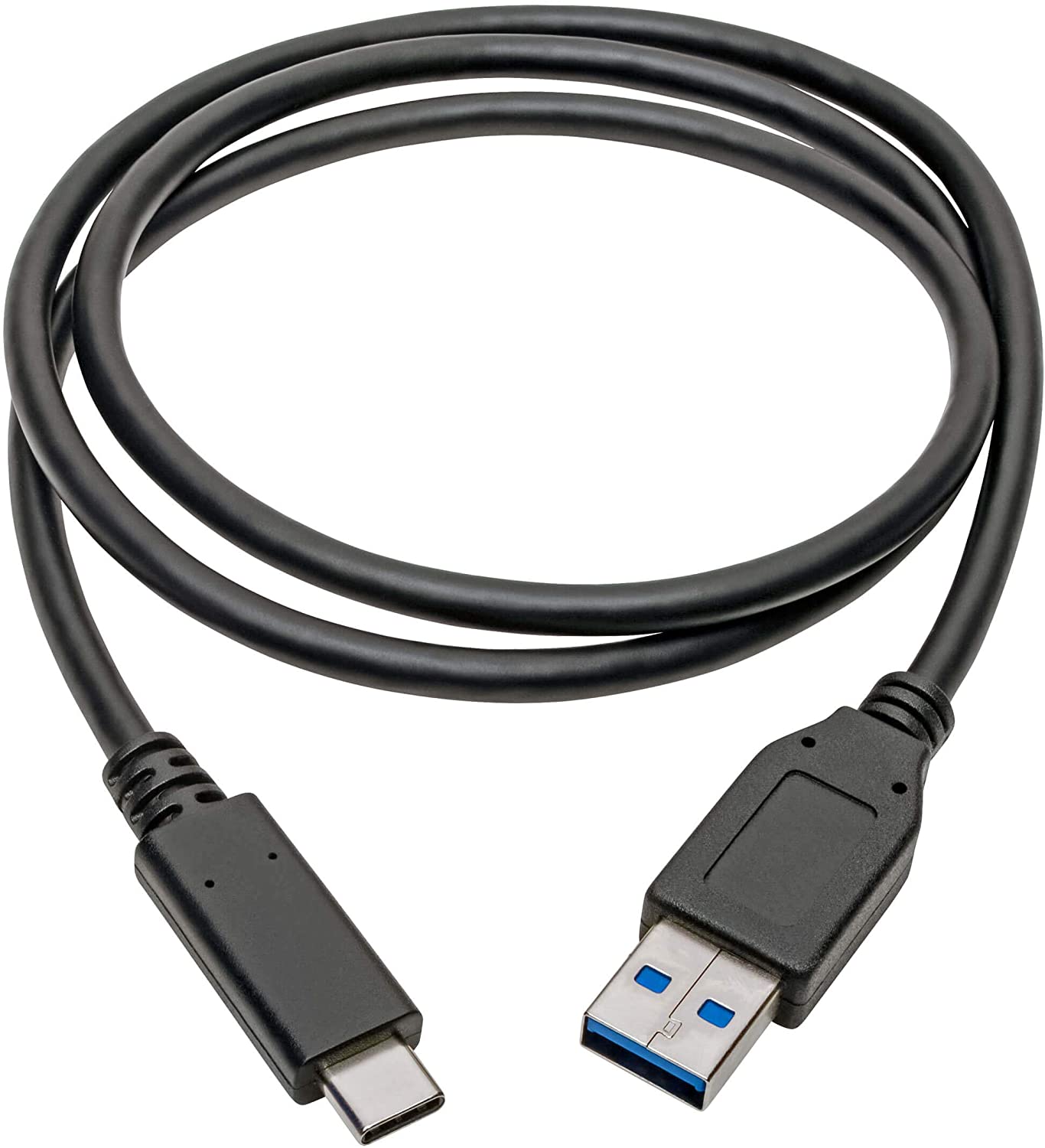 Tripp Lite USB 3.1 Gen 2 Cable 10 Gbps USB-C to USB-A, USB-IF Cert, Type-C, Thunderbolt 3, (M/M), 0.91 m (U428-C03-G2) - Image 2