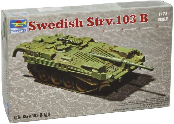 Trumpeter 07248 Plastic Model Kit Swedish Strv 103B MBT