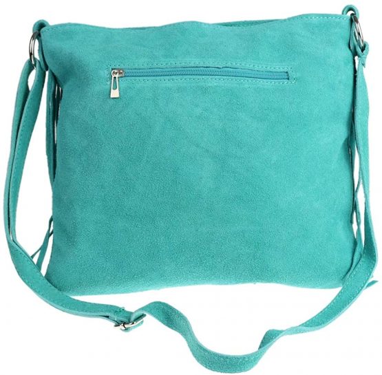 Girly Handbags Suede Fringe Shoulder Bag Crossbody Slouch Womens Fashion - Image 3